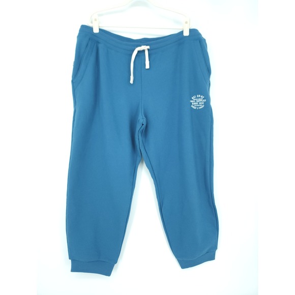 REI Pants - REI Co-op Pants Mens 2XL Blue Fleece Joggers Sweatpants Casual Lounge PullOn NWT